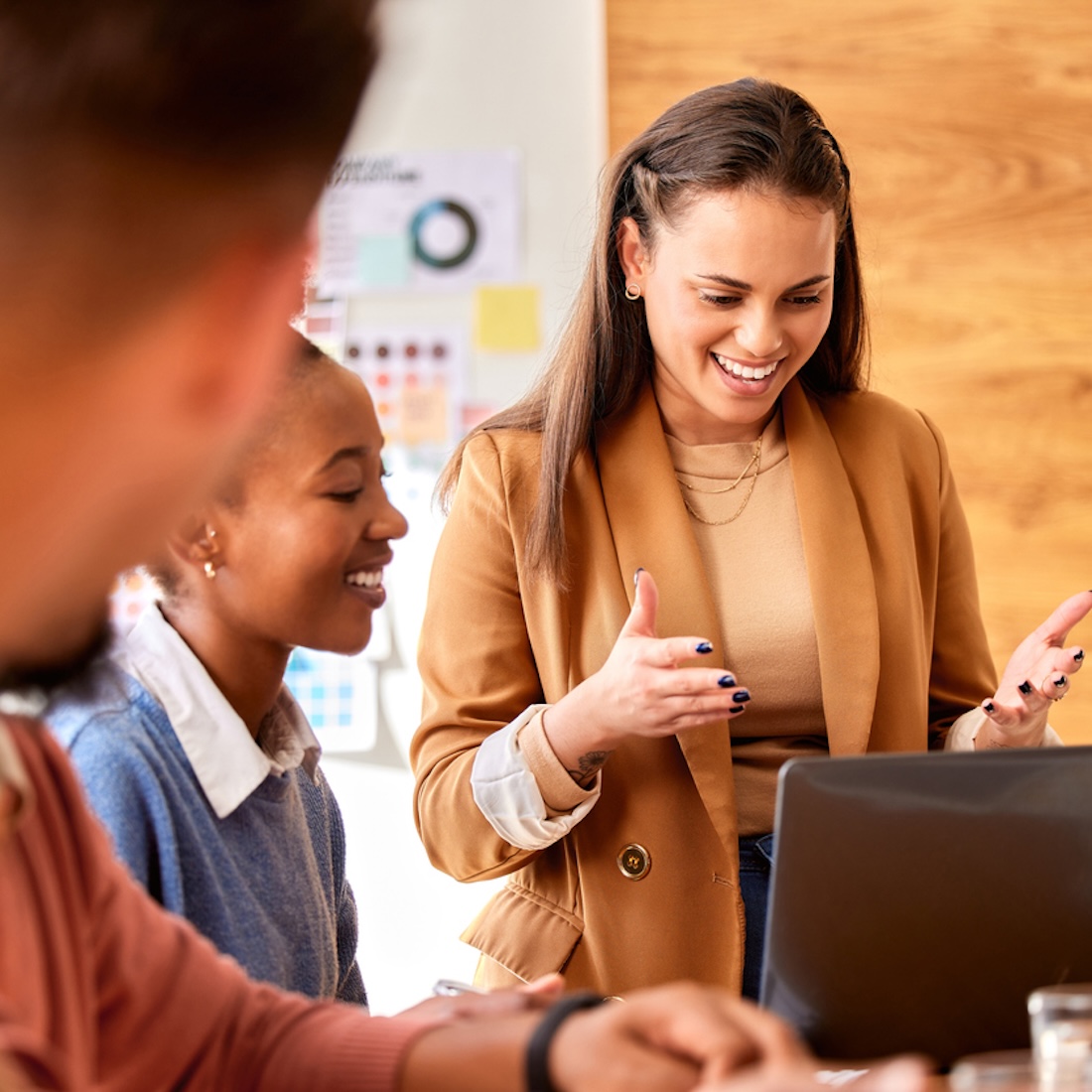 Brand management team collaboration